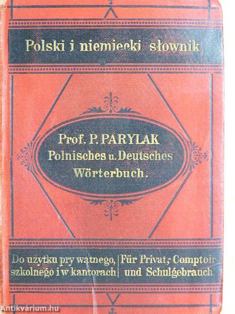 Polsko-niemiecki i niemiecko-polski Slownik kieszonkowy (gótbetűs)