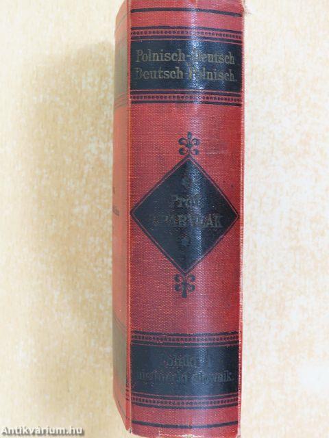 Polsko-niemiecki i niemiecko-polski Slownik kieszonkowy (gótbetűs)
