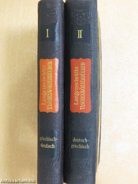 Taschenwörterbuch der griechischen und deutschen Sprache I-II./Das deutsche Zeitwort
