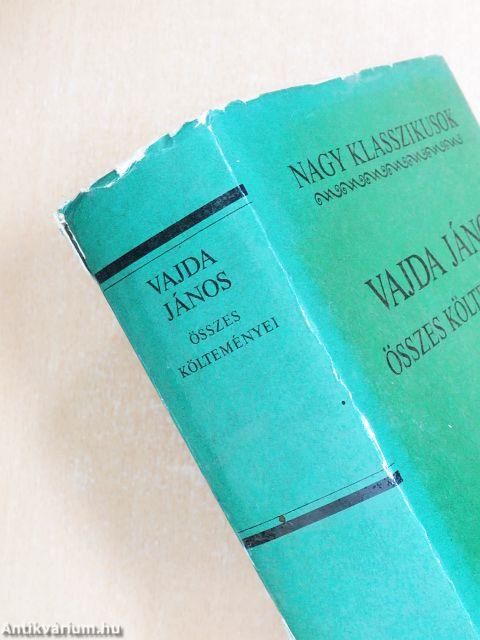 Vajda János összes költeményei