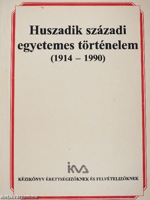 Huszadik századi egyetemes történelem
