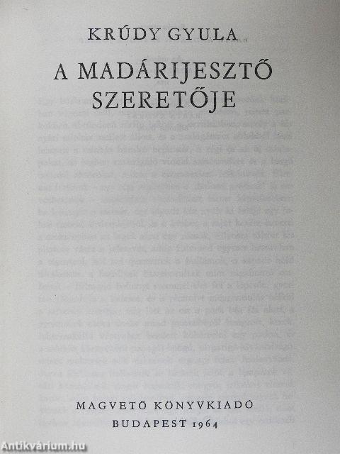 A madárijesztő szeretője