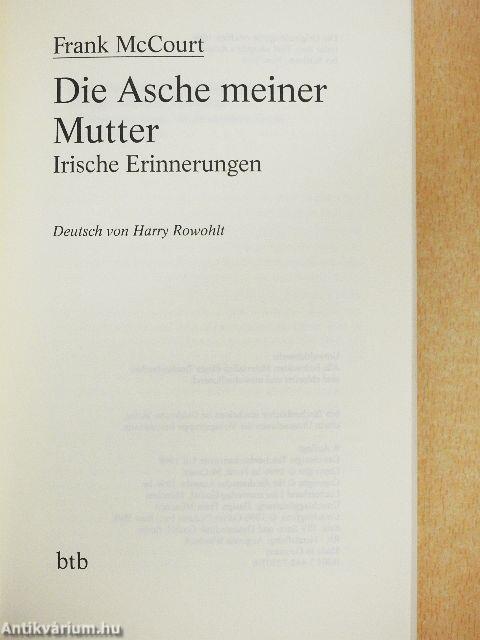 Die Asche meiner Mutter