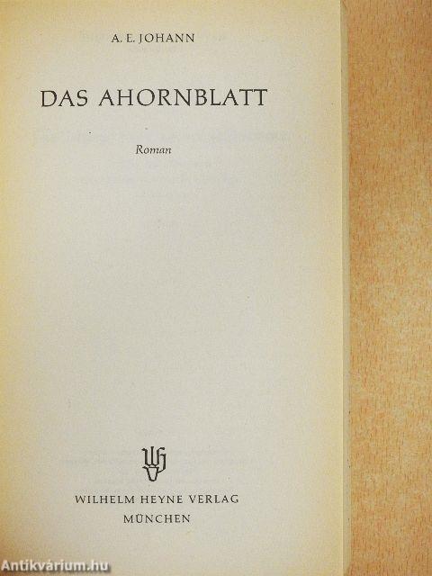 Das Ahornblatt