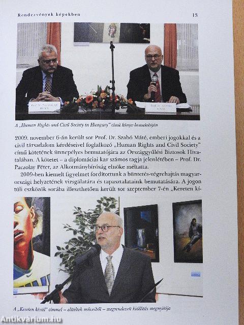 Beszámoló az állampolgári jogok országgyűlési biztosának tevékenységéről 2009 - CD-vel