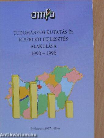 Tudományos kutatás és kísérleti fejlesztés alakulása 1990-1996