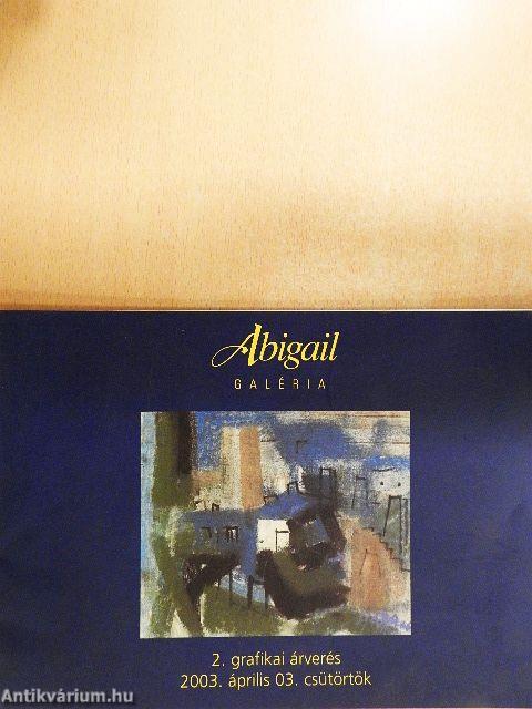 Abigail Galéria 2. grafikai árverés