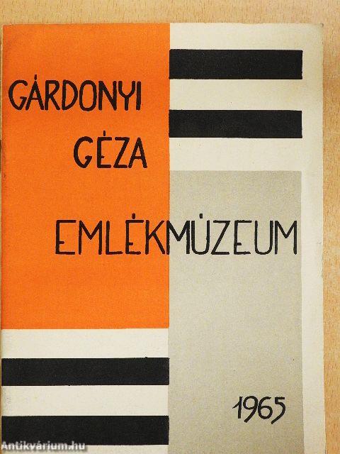 Vezető a Gárdonyi Géza Emlékmúzeumhoz