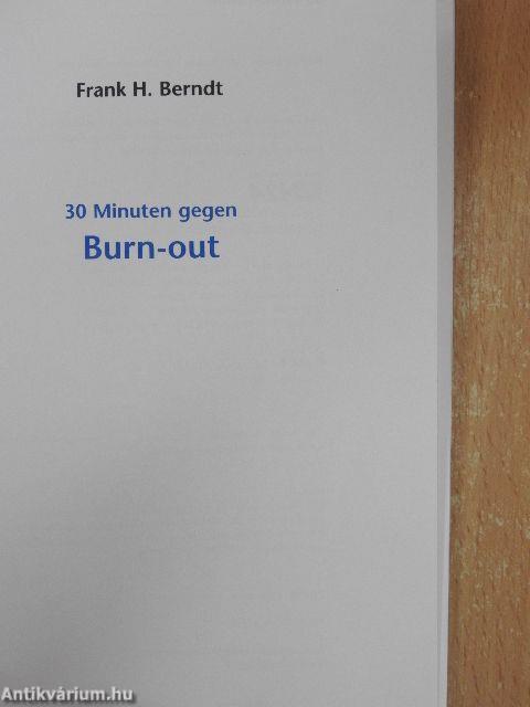 30 Minuten gegen Burn-out