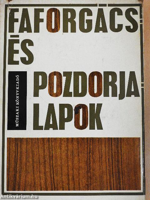 Faforgács- és pozdorjalapok