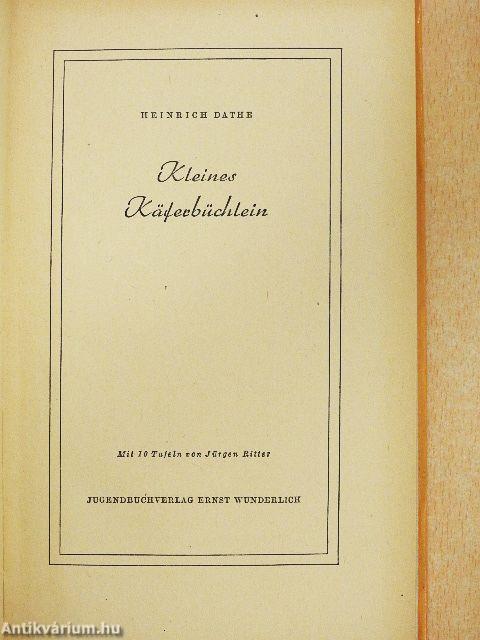 Kleines Käferbüchlein