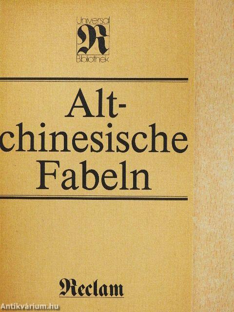Altchinesische Fabeln