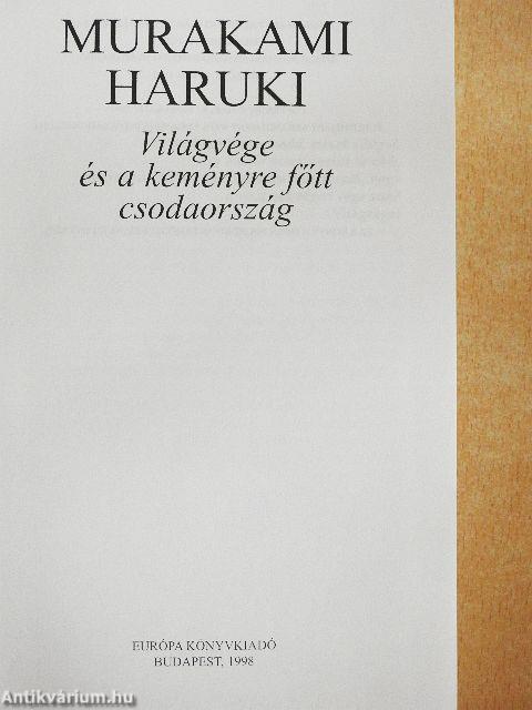 Világvége és a keményre főtt Csodaország