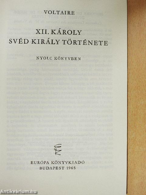 XII. Károly svéd király története