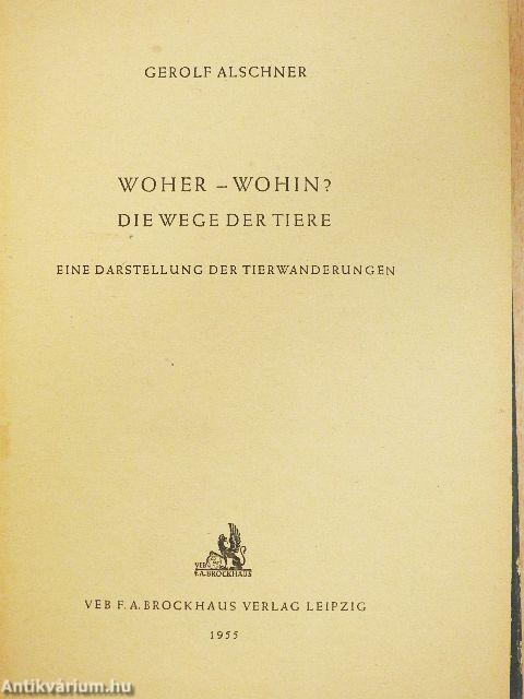 Woher - Wohin?