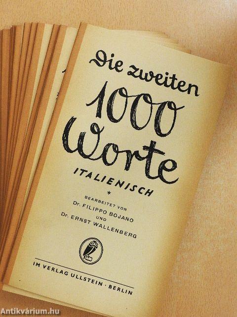 Die zweiten 1000 Worte Italienisch