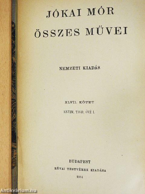 Enyim, tied, övé I-II.