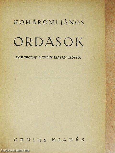 Ordasok