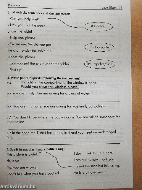 English Workbook 3.