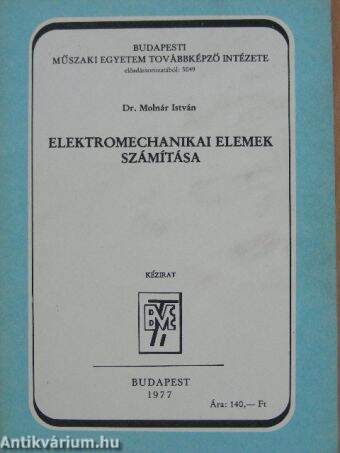 Elektromechanikai elemek számítása