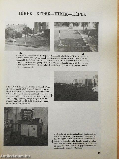 Autóközlekedési Tanintézet Tájékoztató 1977/4.