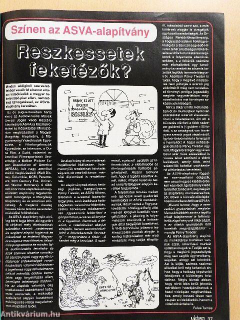 Video Magazin 1992. december