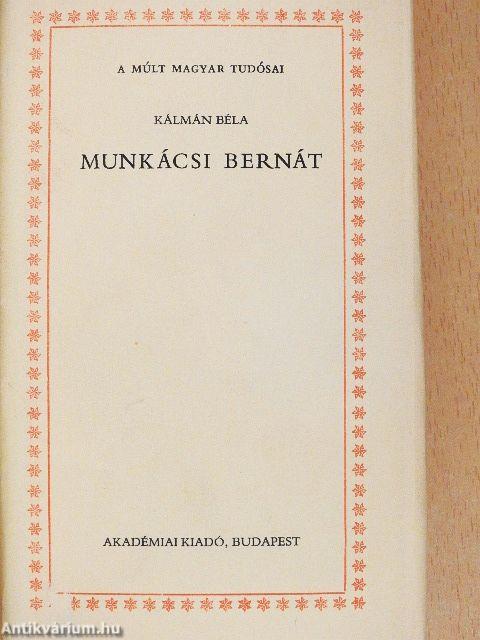 Munkácsi Bernát