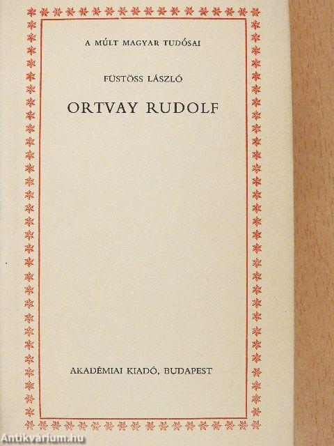 Ortvay Rudolf