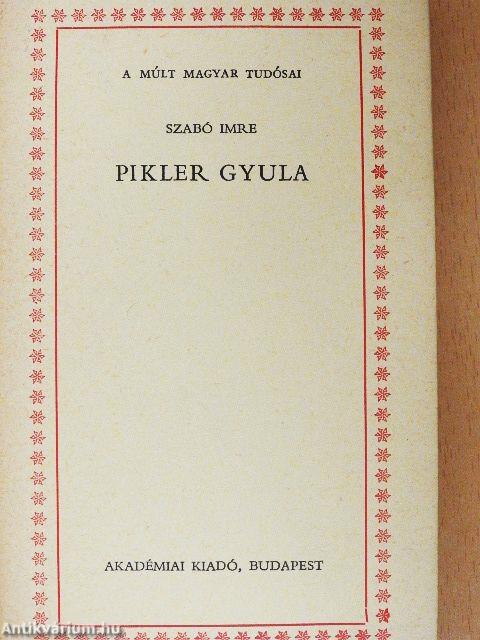Pikler Gyula