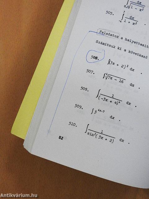 Analízis feladatgyűjtemény