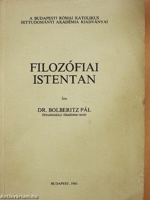 Filozófiai istentan