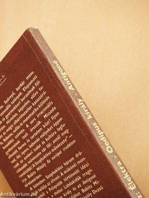 Élektra/Oedipus király/Antigoné