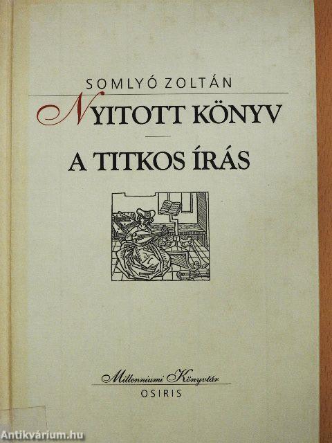 Nyitott könyv/A titkos írás