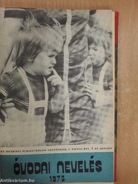 Óvodai nevelés 1975. január-december
