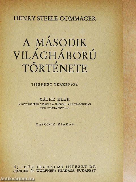 A második világháború története