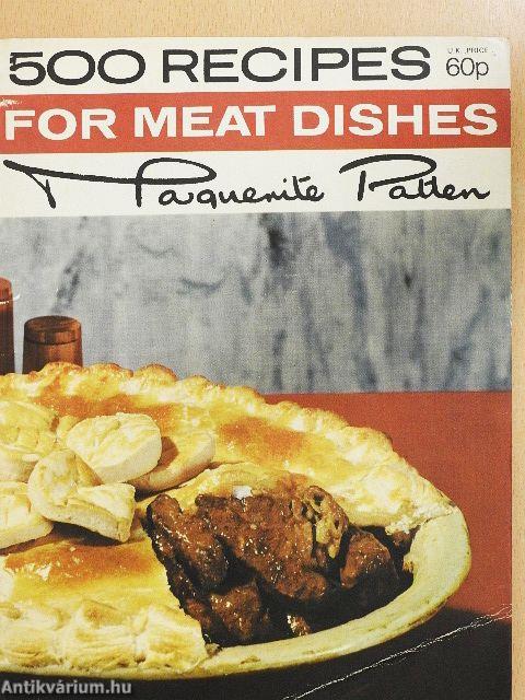 500 Recipes for Meat Dishes