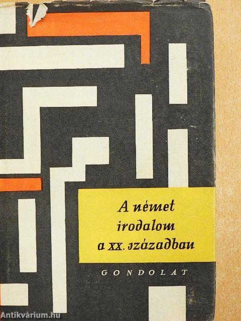A német irodalom a XX. században