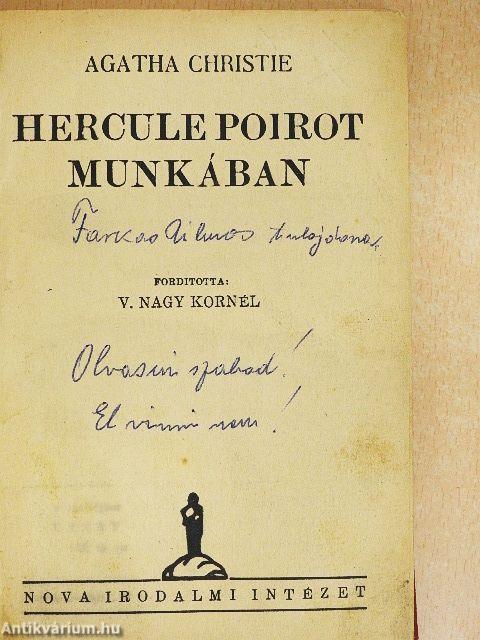 Hercule Poirot munkában