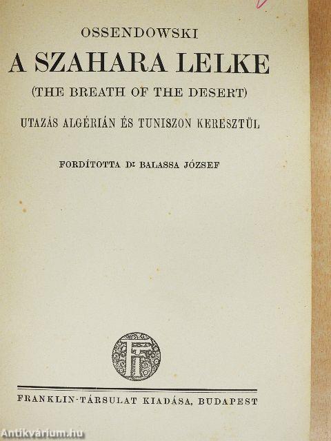 A Szahara lelke
