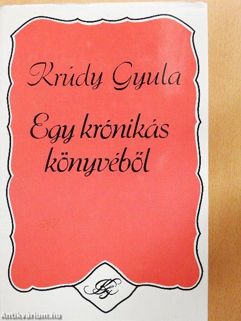 Egy krónikás könyvéből