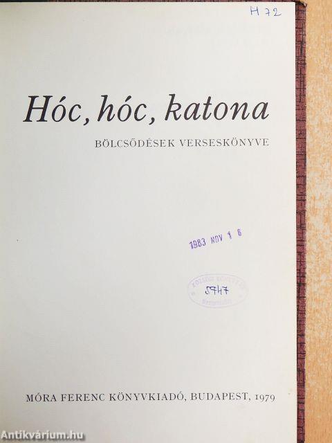 Hóc, hóc, katona