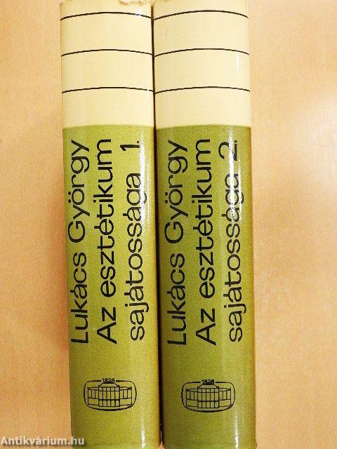 Az esztétikum sajátossága I-II.