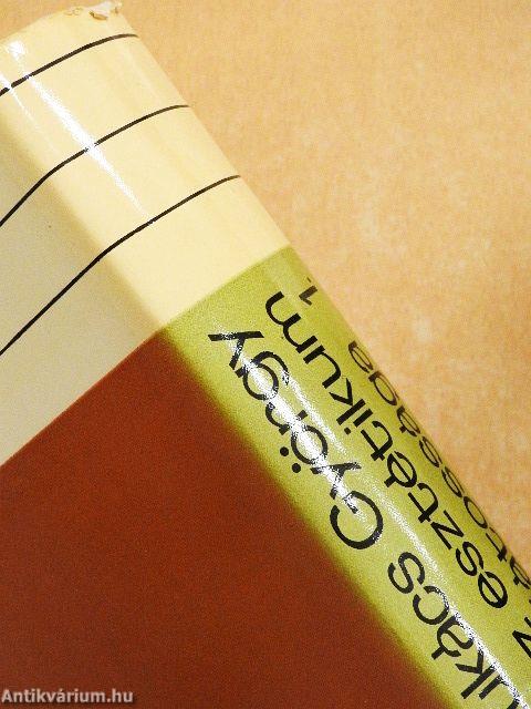 Az esztétikum sajátossága I-II.