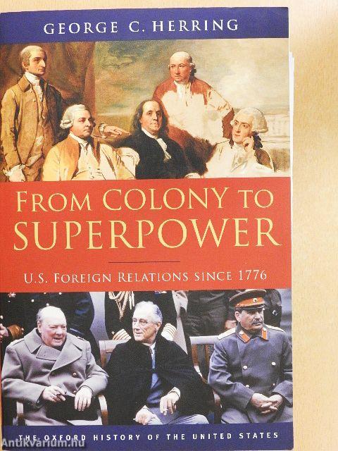 From Colony to Superpower