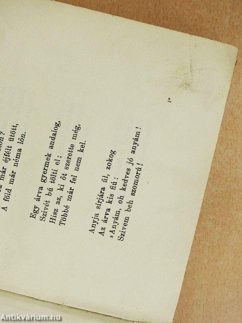 Költemények és színművek