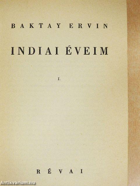 Indiai éveim I-II.
