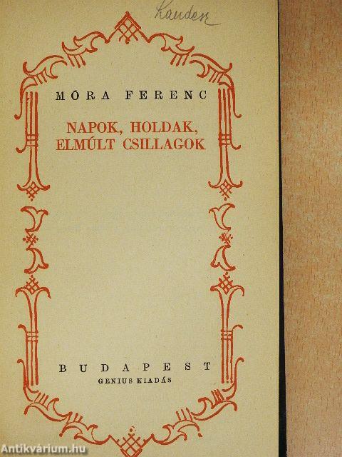 Napok, holdak, elmúlt csillagok