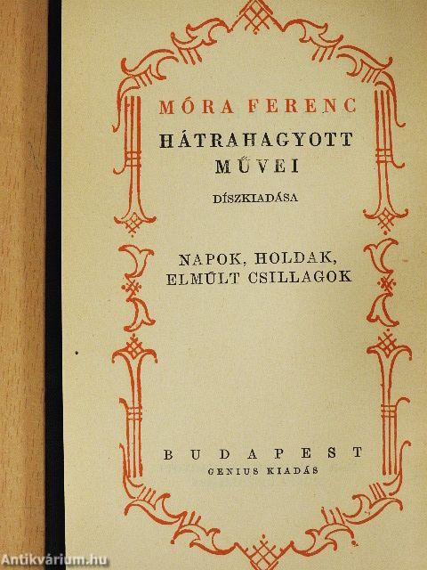 Napok, holdak, elmúlt csillagok