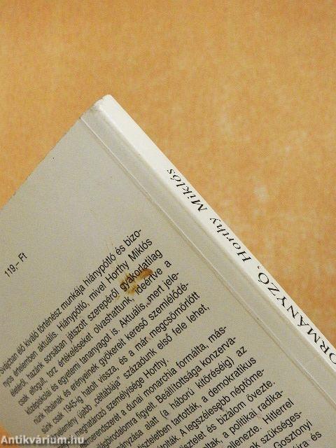 A kormányzó, Horthy Miklós 