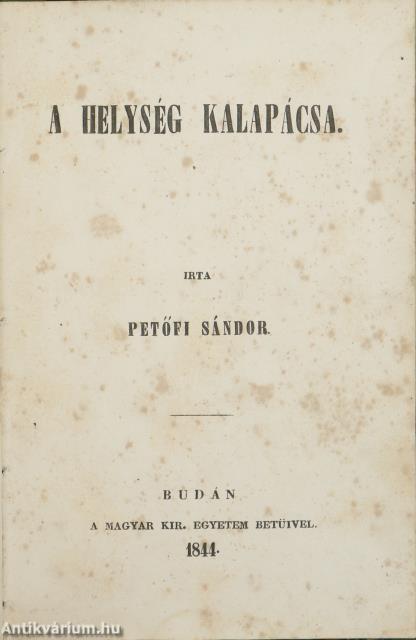 A helység kalapácsa